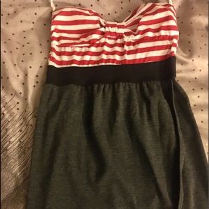 This tube top dress is perfect for any occasion.